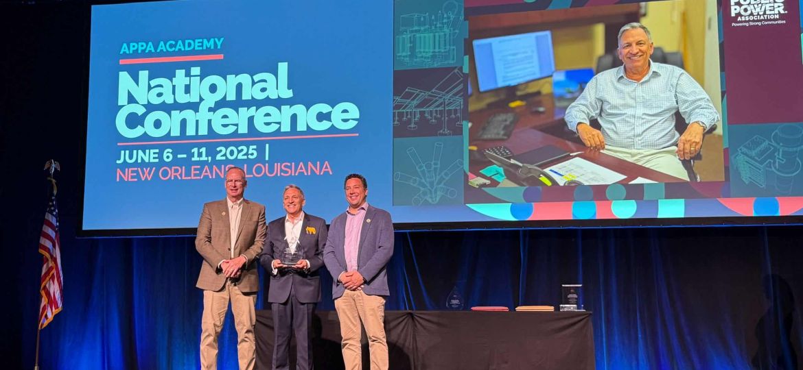 Ed Liberty receives award